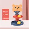 Baby Gift Stacking Toy ForChildren Baby Toys Rolling Ball Pile Tower Early Educational Toy For Babies Rotating Track Educational