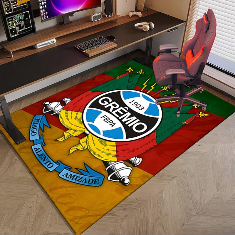 Fc 1903 Emblem Printed Area Rug for Office, Chair Rug, Decorative Carpet Floor Mat, Large Size Fan gifts Christmas gifts