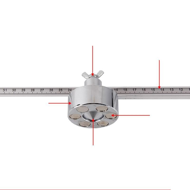 Verstellbarer Schneidbrenner Kreiskompass Schneidrolle Führungsscheibe Inverter für DC Für Plasmabrenner für Metall