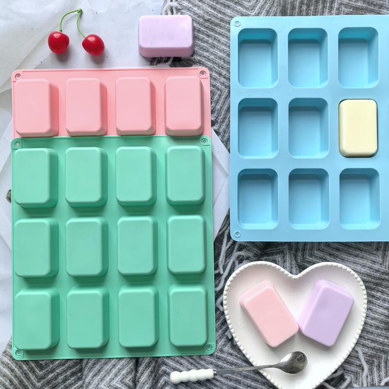 Silicone Mini Loaf Pan Bread Baking Silicone Mold For Brownie Cheesecake Chocolate Bar Kitchen Bakeware Meatloaf Ice Cube Tray