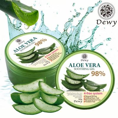 Dewey Aloe Vera Soothing Gel 98%, 300g, 2 Units