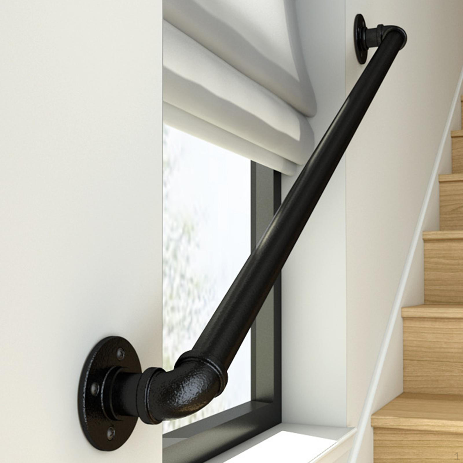 

Stair Handrail Railing Kit Stairs Grab Bar Banister Support Stairway for Kindergarten