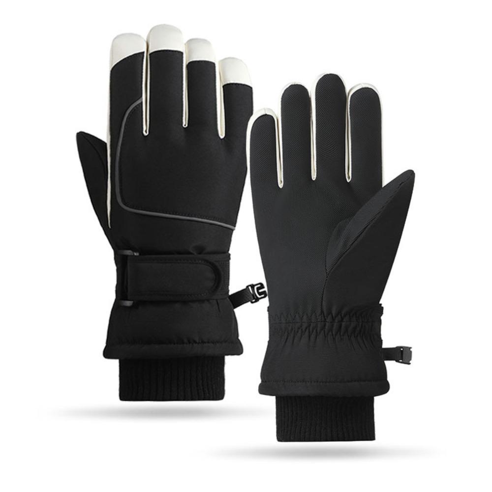 New Touchscreen Ski Gloves Non-slip Waterproof Riding Gloves Winter Winter Mittens Women
