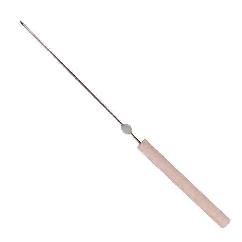 No-Escape Hook Earthworm Baiting Needle 22.5cm Hollow Gas Fishing Tool for Professional Angling Activities one size