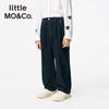 Little MO&Co. Kids' Cotton Straight-Leg Denim Jeans