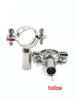 304 Stainless Steel Pipe Support Bracket Holder for PVC Water Pipes