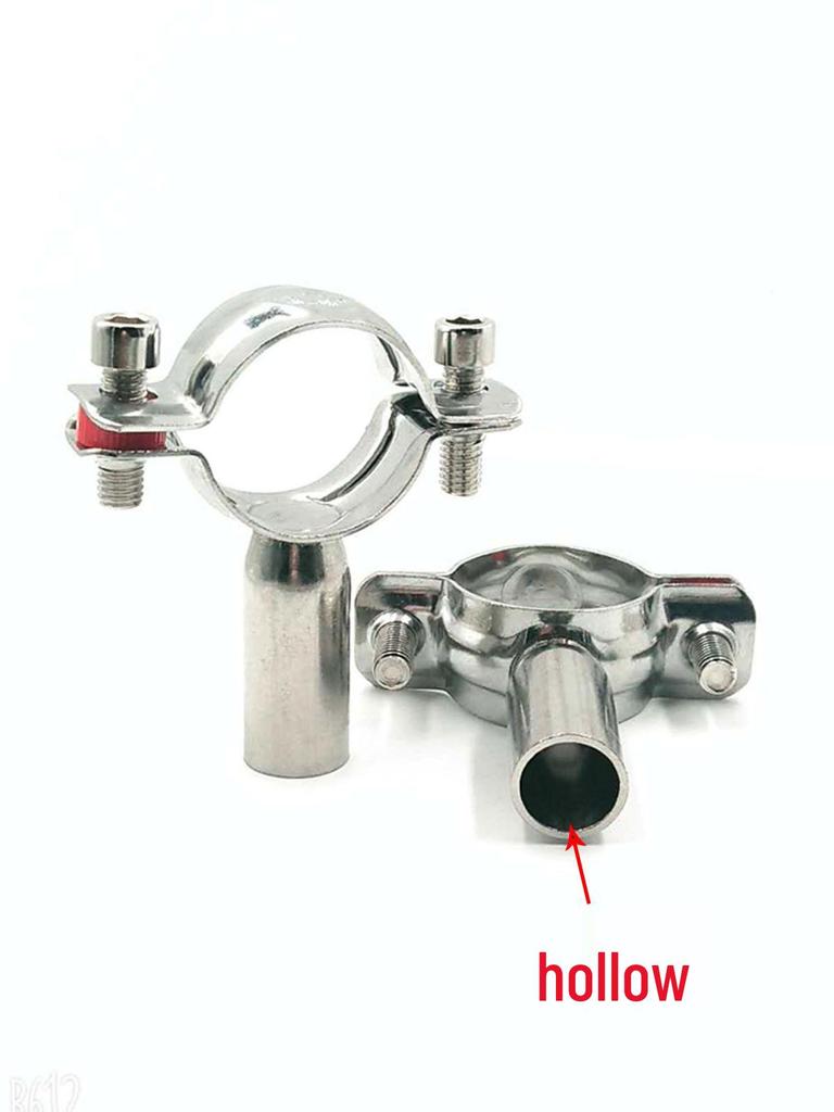 304 Stainless Steel Pipe Support Bracket Holder for PVC Water Pipes