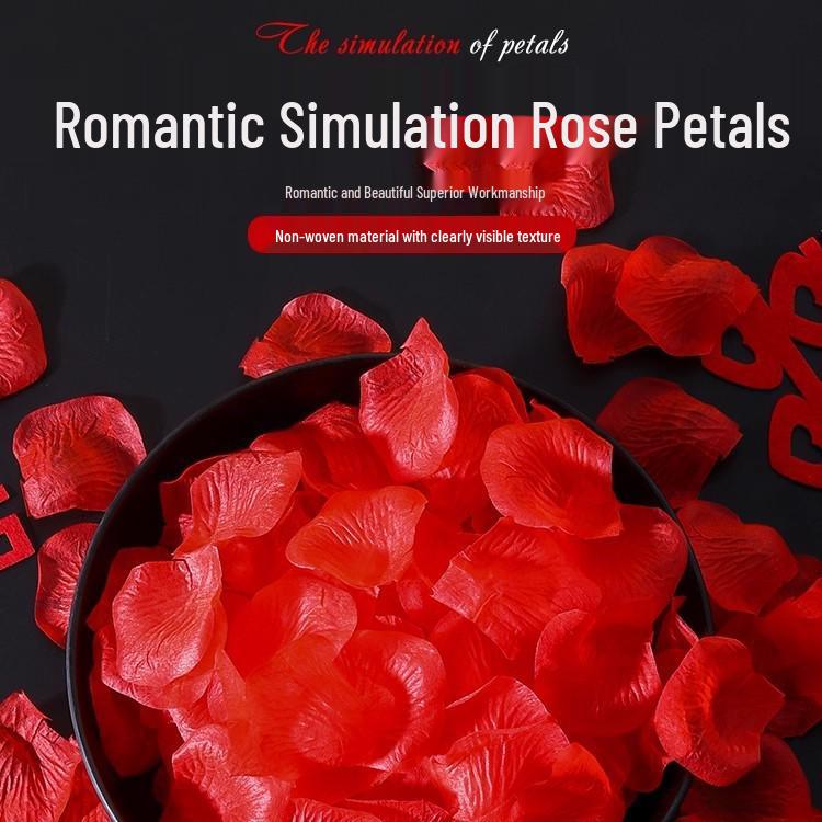 Newcomer Special: 10-Pack Artificial Petals - Free Shipping for Wedding, Proposal, and Room Decor