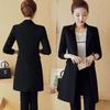 2025 Spring & Autumn Korean Style Versatile Black Blazer for Women – Trendy, Casual, and Student-Friendly