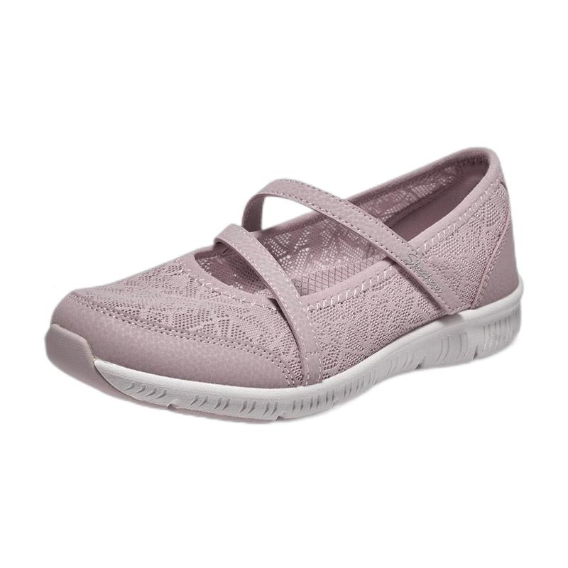 Skechers Women s Breathable Lace-Mesh Casual Shoes US 5.5