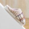 Autumn and winter new cotton slippers couple thick-soled velvet home non-slip warm slippers