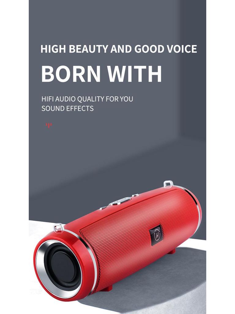 MINI2+ Portable Bluetooth Speaker with Card Slot and Super Bass for Outdoors