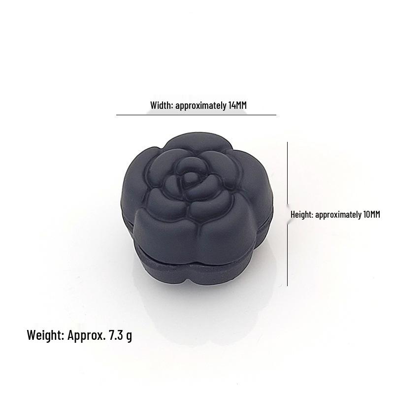 Muslim Hijab Camellia Magnetic Brooch: Anti-Exposure, Fixes Securely