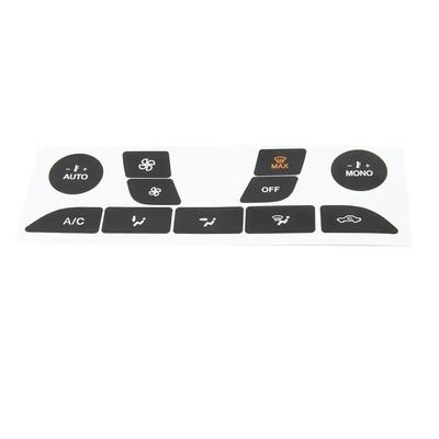 Αυτοκόλλητο Επισκευής Κουμπιών A/C Αυτοκόλλητα για Κουμπιά Κλιματισμού Κεντρικής Κονσόλας Αυτοκινήτου Για Ford Focus 1999-2005