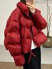 Women's Short Puff Down Jacket – New Style, 90% Duck Down, Winter Bread Jacket, Plus Size Available