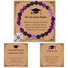 JYL TS Bracelet Graduation Compass  Beaded Guides Direction & Bright Future