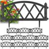 12X Płotek Ogrodowy Szary Border Palisada Obrzeże Trawnika Grządki 684 Cm