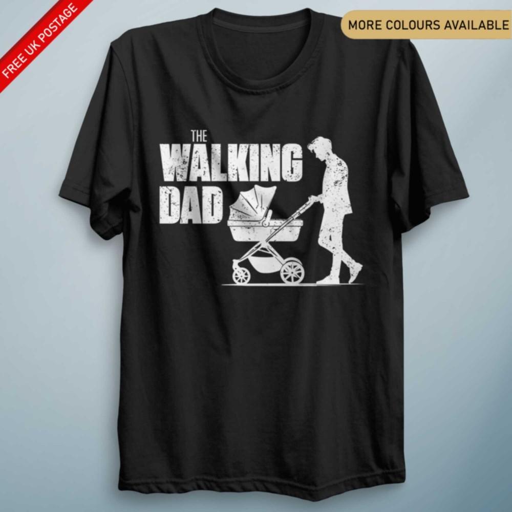 The Walking Dad Parody Father Son Fathers Day Unisexs TShirt Halloween Costume Tee