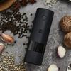 Huohou Electric Grinder Automatic Mill Pepper And Salt LED Light 5 Modes Peper Spice Pulverizer for Cooking Core Mill Kitchen