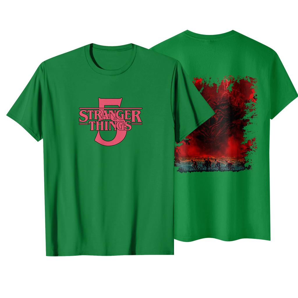 Lässiges Kurzarm-T-Shirt mit Buchstabenprint für Kinder