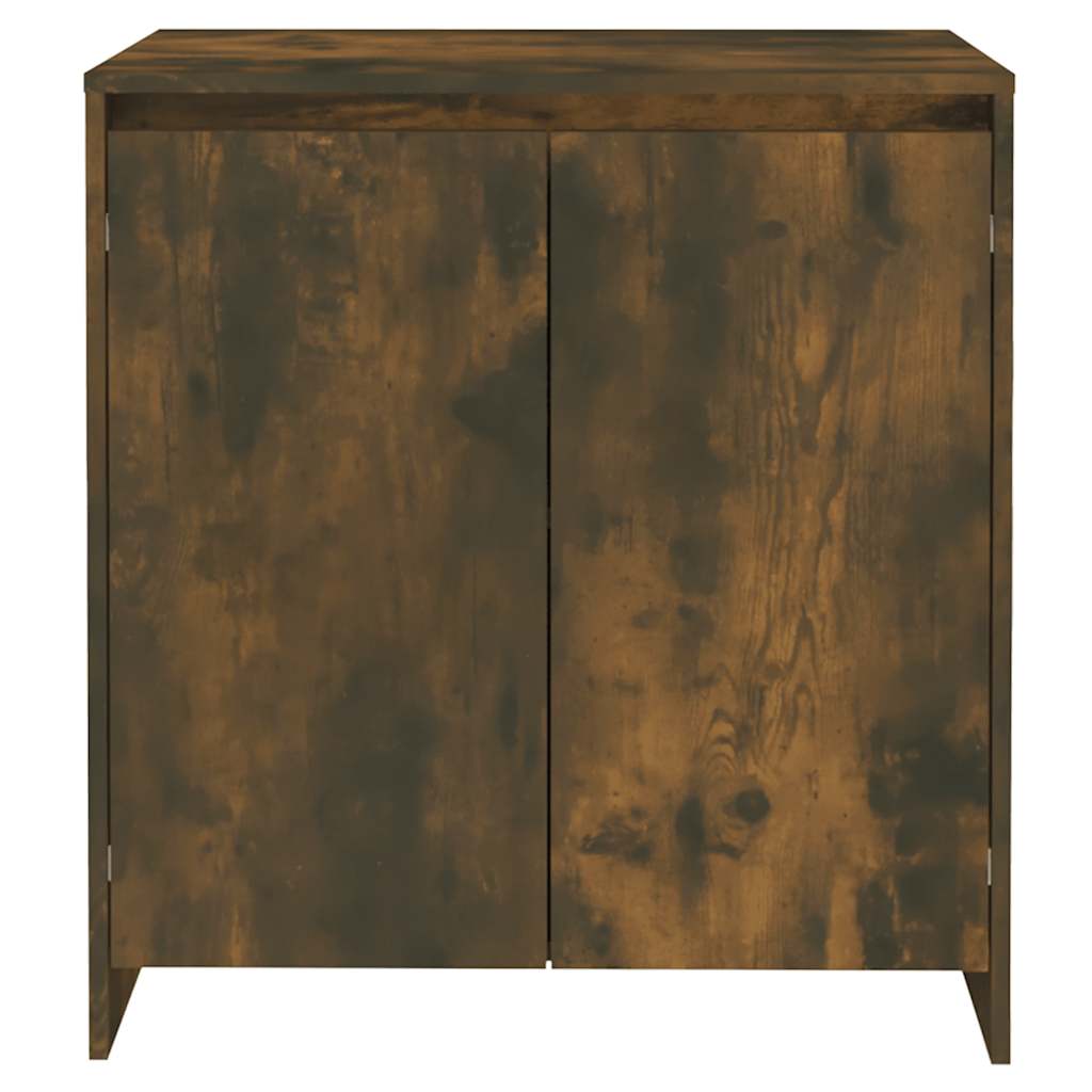 Vidaxl Szafka, Przydymiony Dąb, 70X41X75 Cm, Materiał Drewnopochodny
