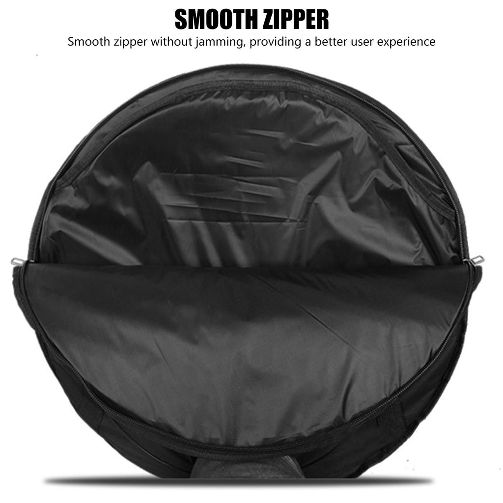 Drumstick Storage Case Padded Cymbal Travel Tote Bag with Carry Handle Waterproof Cymbal Gig Bag Drumstick Carrying Case