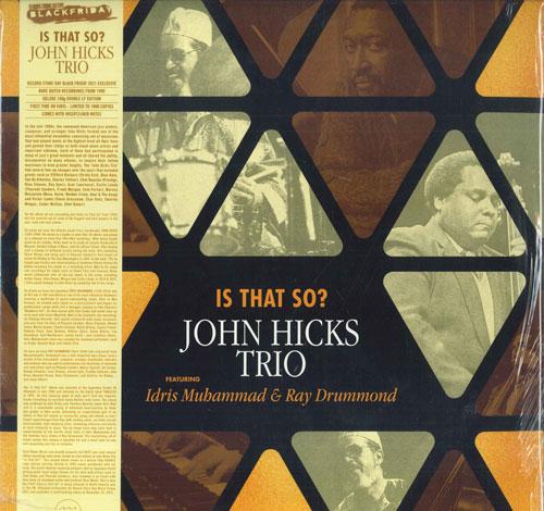 

LP Record JOHN HICKS TRIO - Is That So TWM81 Tidal Waves Mus 2021 US Jazz