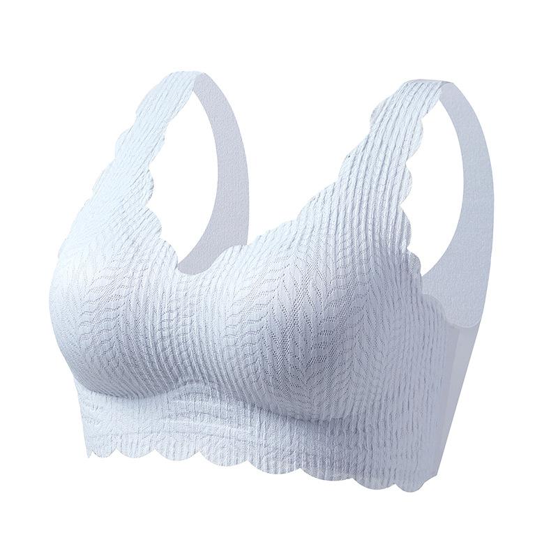 

Бюстгальтер великого розміру чохол літня краса жилет типу безшовний сталевий обідок тонкий велика грудь маленька білизна 110B сірий колір