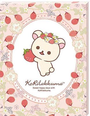 Ensky 366-piece Artboard Jigsaw Puzzle: Rilakkuma Strawberry and Korilakkuma (30 X 23 X 2 Cm)