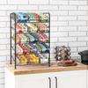 Can rack storage rack, 5-layer can storage dispenser can accommodate 60 cans