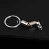 Movable Joint Mini Train Model Zinc Zinc Alloy Keychain Train Model Train Model Keychain  Girls