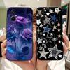 For Xiaomi Poco M5 4G Case Fashion Painting Flower Soft Silicone Back Cover For Xiaomi PocoM5 POCO M5 4G Shockproof Phone Cases