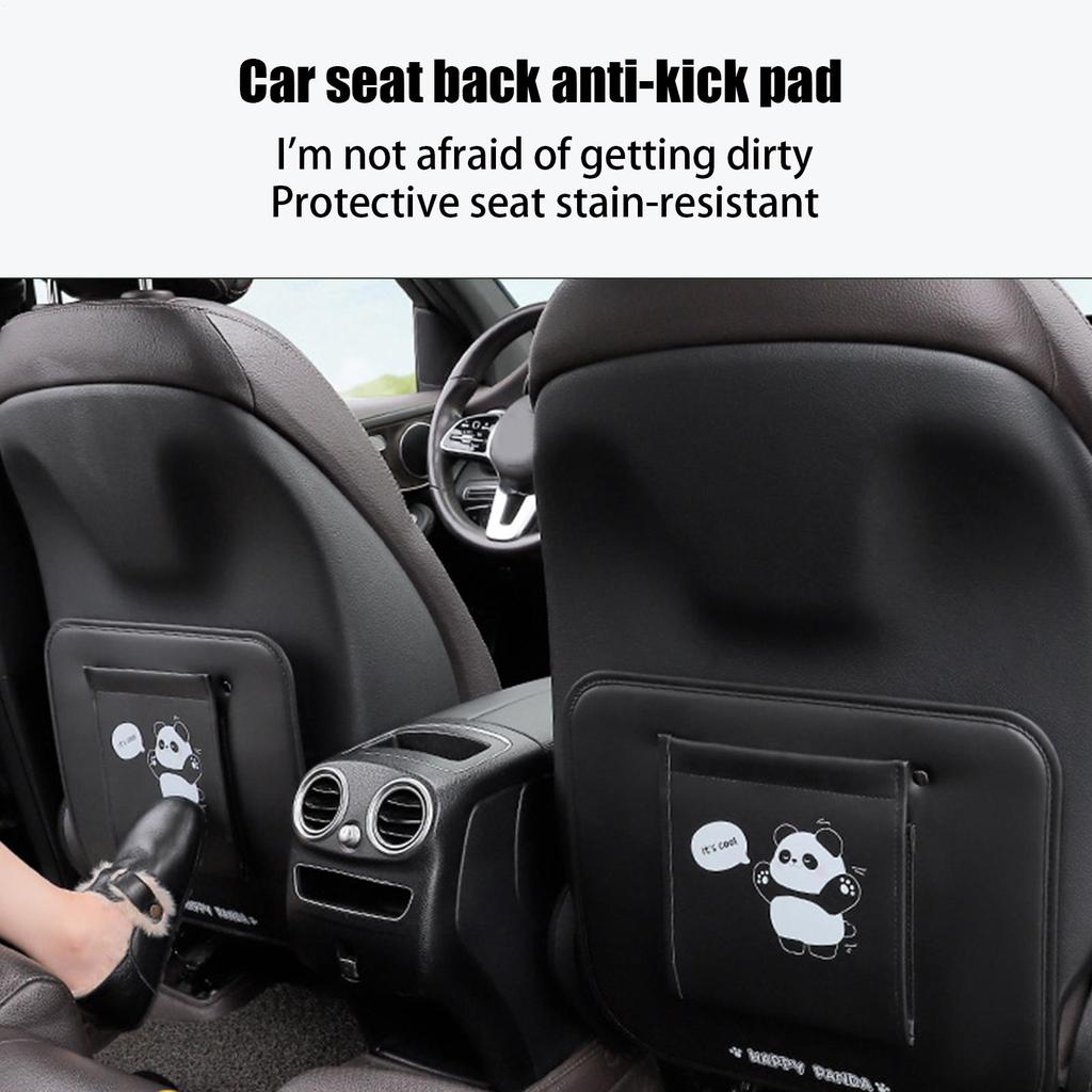 Seat Back Protector Auto Interior Accessories Seat Back Protective Cover For Sedans SUVs RVs Dog Owners Drivers School Run Road