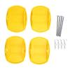 4PCS Heavy Duty RV Leg Pads Stabiliser Jack Pads Prevents Sinking Aids In Stabilizing for Motorhome Camping Vehicle