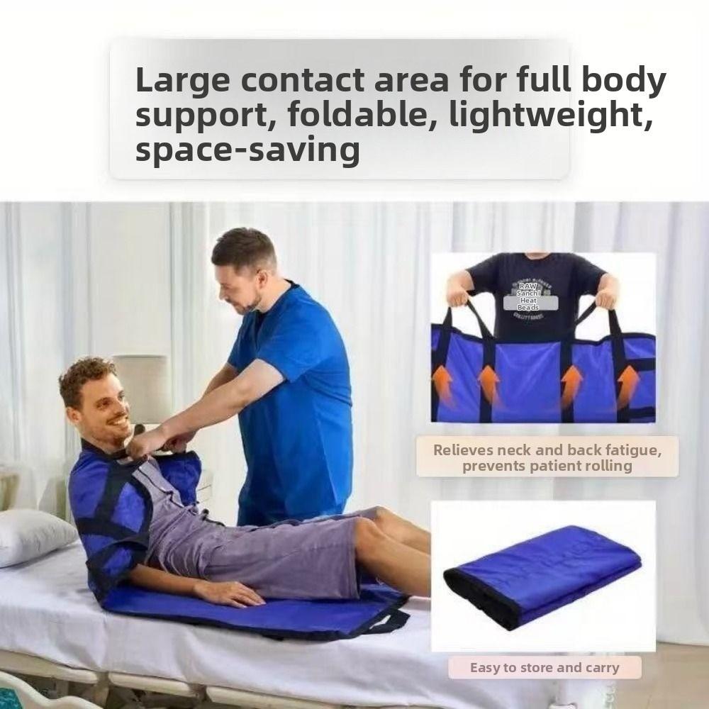 Reusable Elderly Turning Care Pad Reinforced Handles Patient Transfer Sheet Elderly Nursing