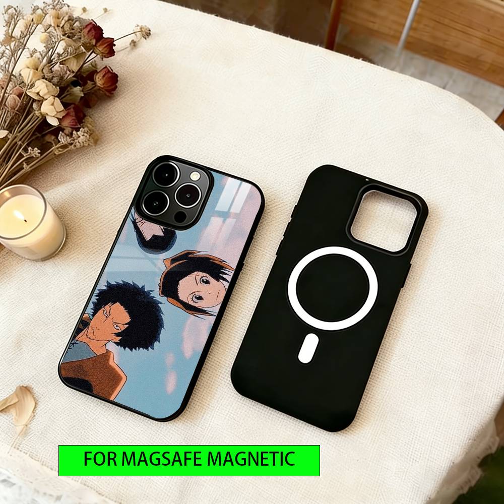 

Samurai Champloo Phone Case Magnetic with Magsafe Wireless Charging For iPhone17,16,15,14,13,12,11 Plus,Pro iPhone14ProMax