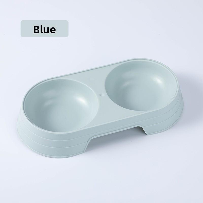Candy Cat Bowl, Cat Food Bowl, Dog Bowl, Dual-purpose Rice Bowl for Drinking and Eating, Wheat Straw Pet Double Bowl, Kitten Food Bowl