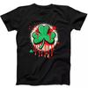 St. Patrick's Day Bloody Shamrock Horror Grunge Funny Gift Black Tee T Shirt 365