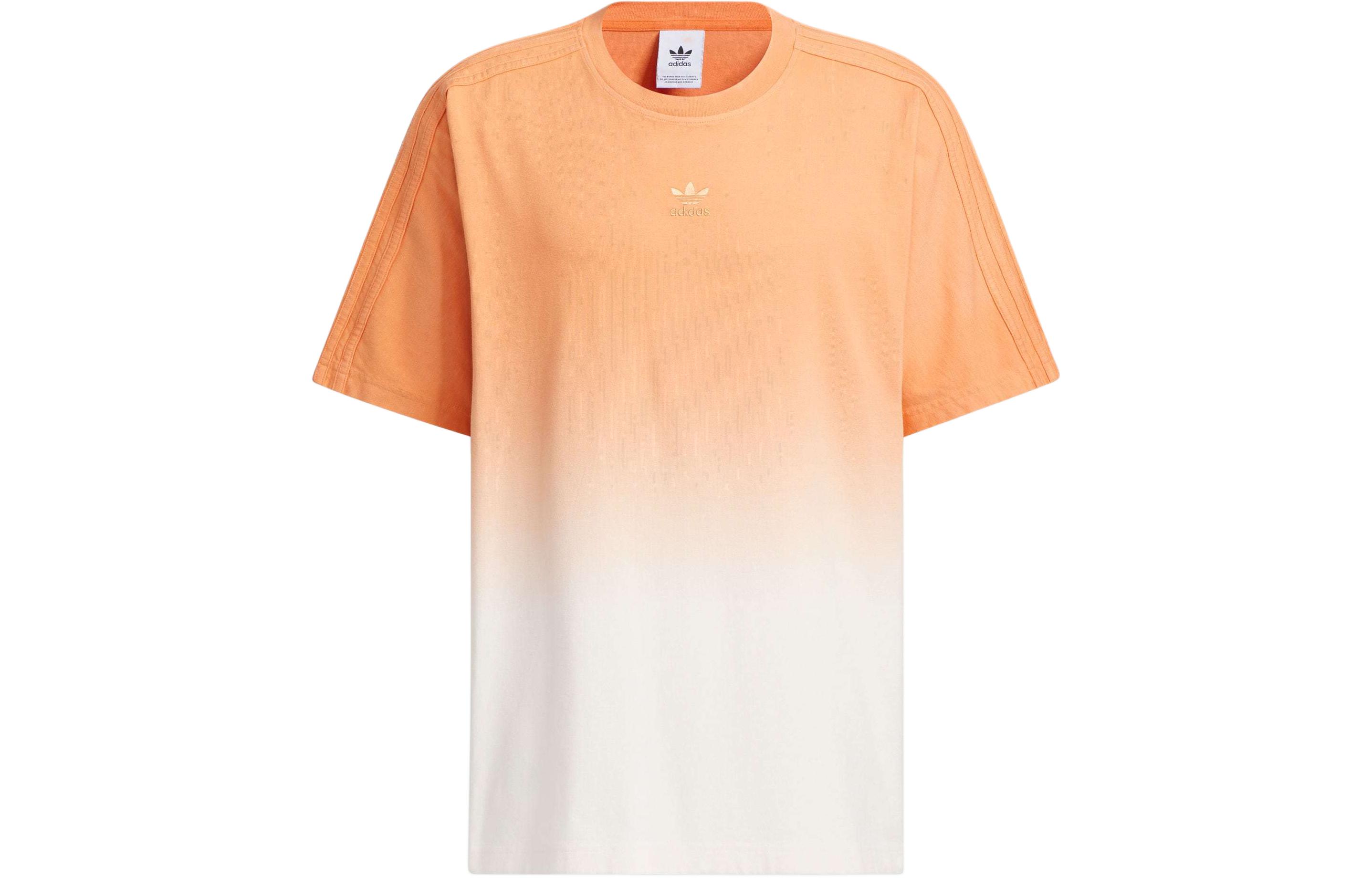 Adidas Originals T Shirt Unisex Light Khaki Brown/Pink White JG1525 L