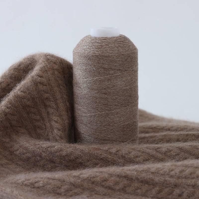 

6 мотков роскошной пряжи из смеси кашемира для жилетов, камвольной толщины (600 г) - Машинная стирка Многоцветная пряжа для вязания крючком для топов DIY проектов