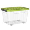 Plastic Storage Box with Wheels