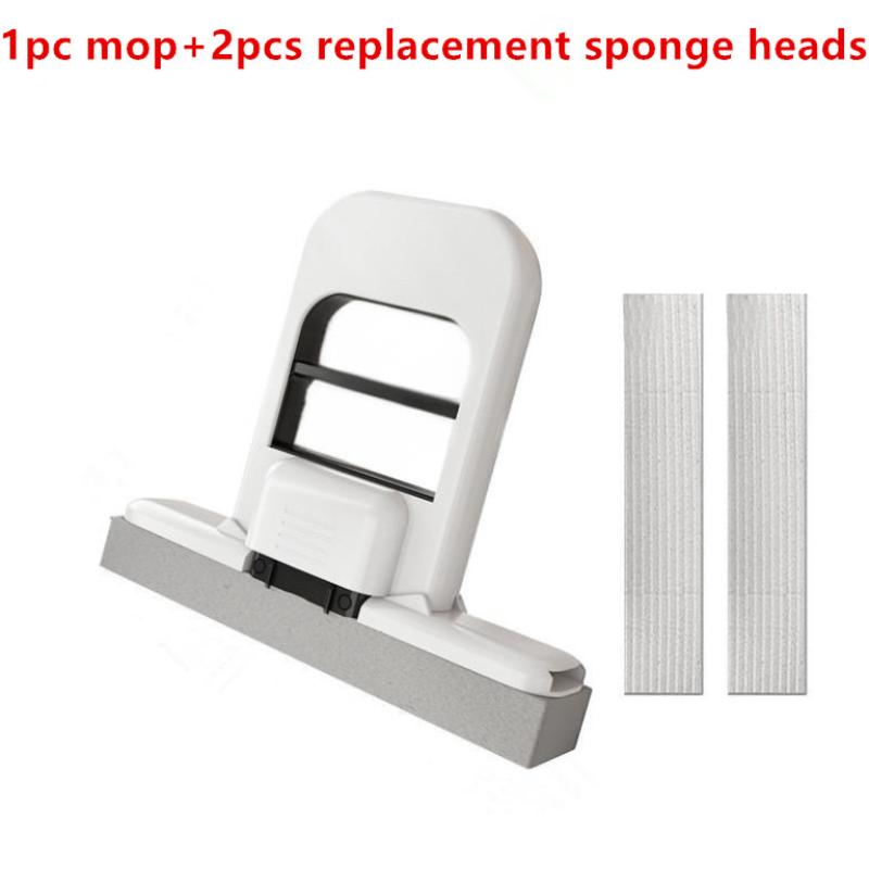 

Мини швабра из губки, швабры для мытья без рук, мини портативная супервпитывающая швабра для рабочего стола, пола, ванной комнаты, кухни, стекла, для мытья автомобиля D