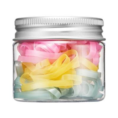 Elástico de cabelo Filimili (preto e marrom/pastel) 140P