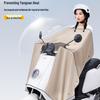 Wuyang Regendichter Transparenter Sonnenschutz Motorrad Windschutzscheibe und Lenkerabdeckung