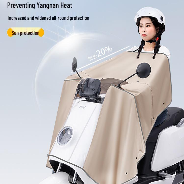 Wuyang Regendichter Transparenter Sonnenschutz Motorrad Windschutzscheibe und Lenkerabdeckung