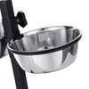 Dog Food Bowls Stainless Steel Spill-proof Dog Bowl Raised Dog Bowl Stand 2 Dog Food Bowls for Food and Water Durable