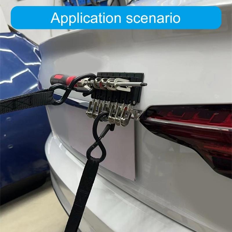 Auto Dent Puller Dent Remover Tool Traceless Dent Repair Set Dent Puller Pulling Tabs Blue Pull Tool