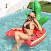 Inflatable Water Lounge Chair with Cup Holder