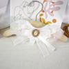 [KIMnyang_deng] White Chiffon Lace Ribbon Puppy, Cat Cape Photo Props
