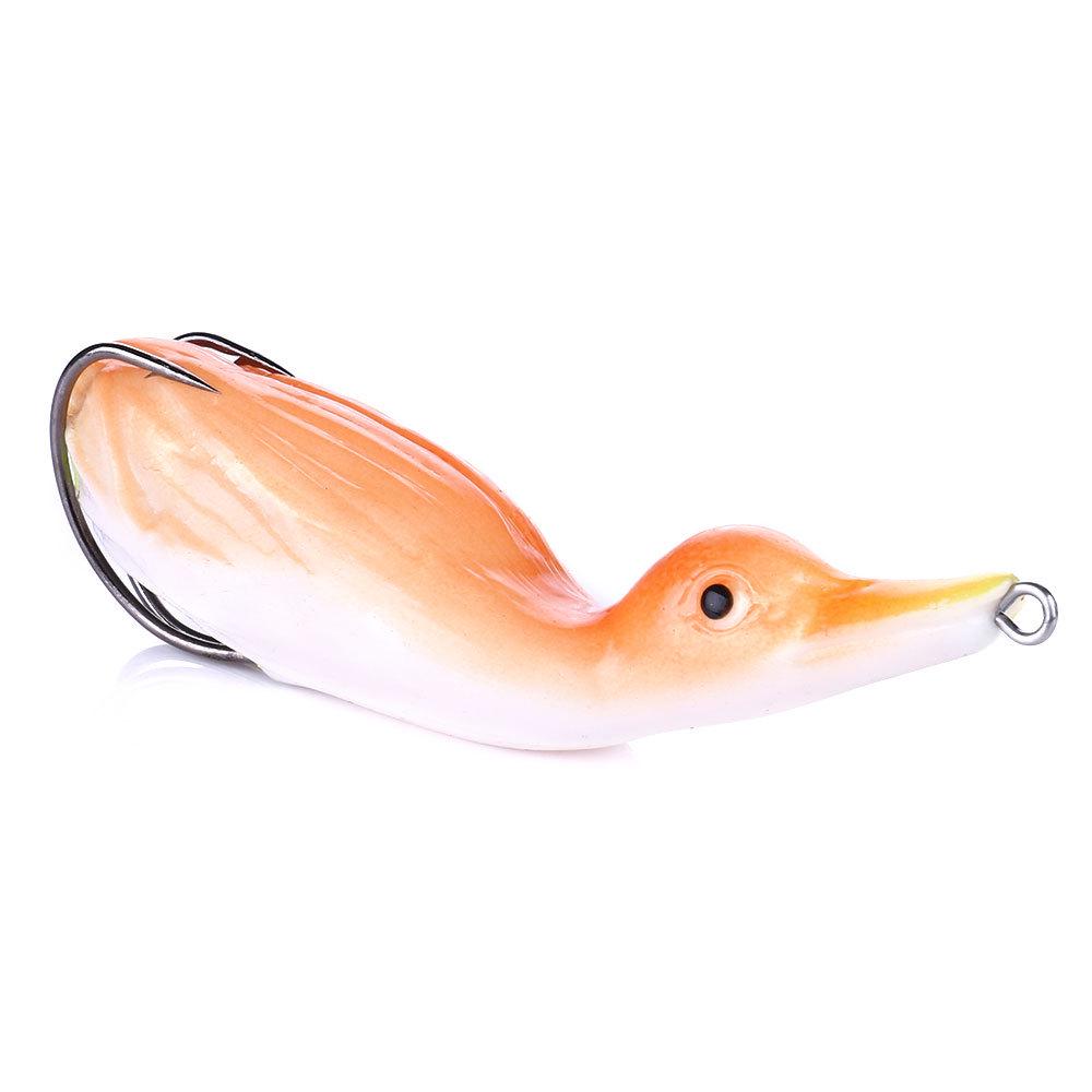10.5cm 18.5g Duck Floating Soft Lure Shad Wobblers Silicone Fishing Lures Worm Artificial Bait